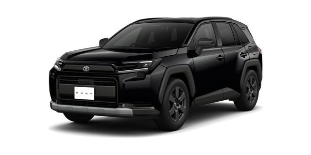 新型RAV4　グレードAdventure HEV 2.5L 4WD(5人)　ブラック